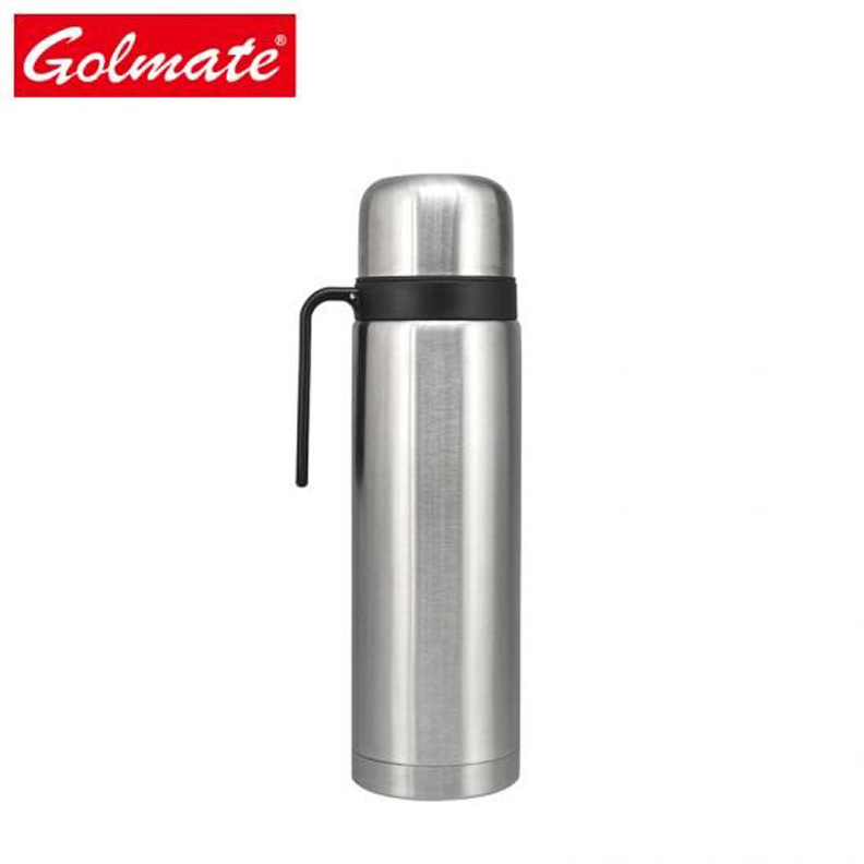 1000ml Insulated Outdoor Gym Vacuum Flask With Handle And Straw
