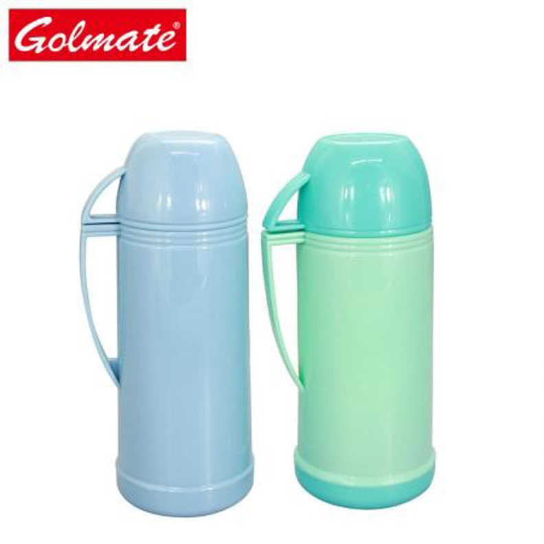 Golmate Glass Lined Thermos Vacuum Flask 