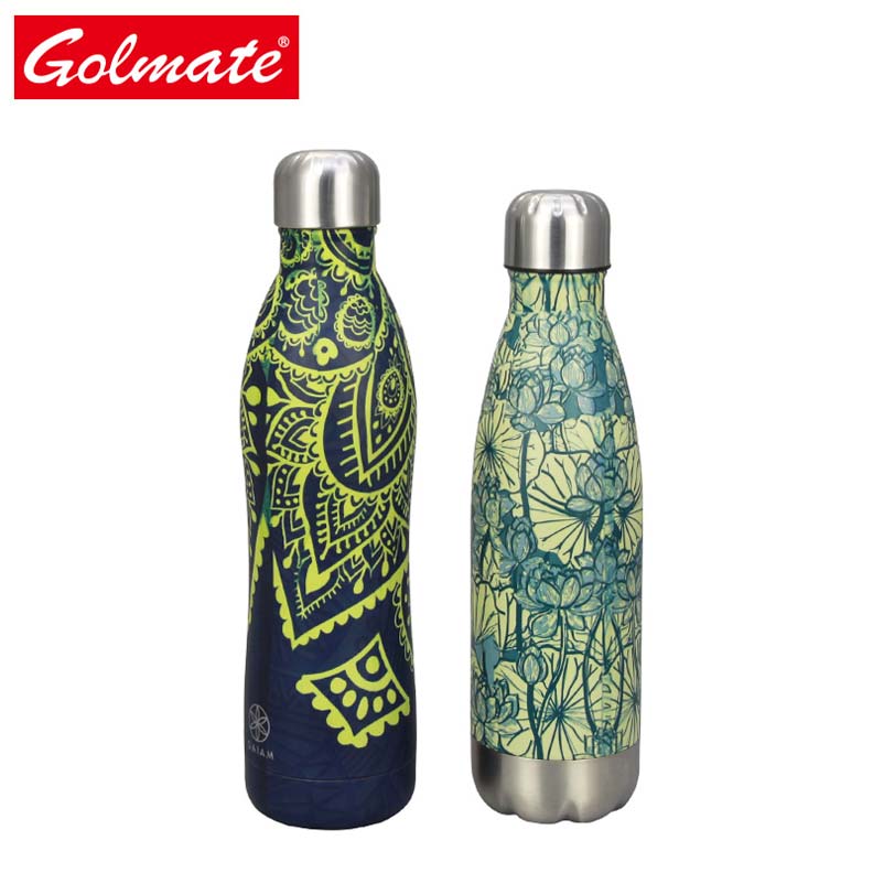 500ml 18/8 Stainless Steel Cola Copper Insulated Sport Water Bottle
