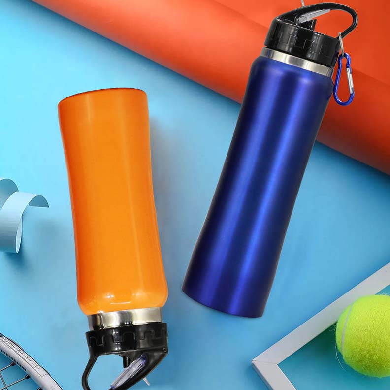 750ml Stainless Steel Sports Drinking Reusable Water Bottles