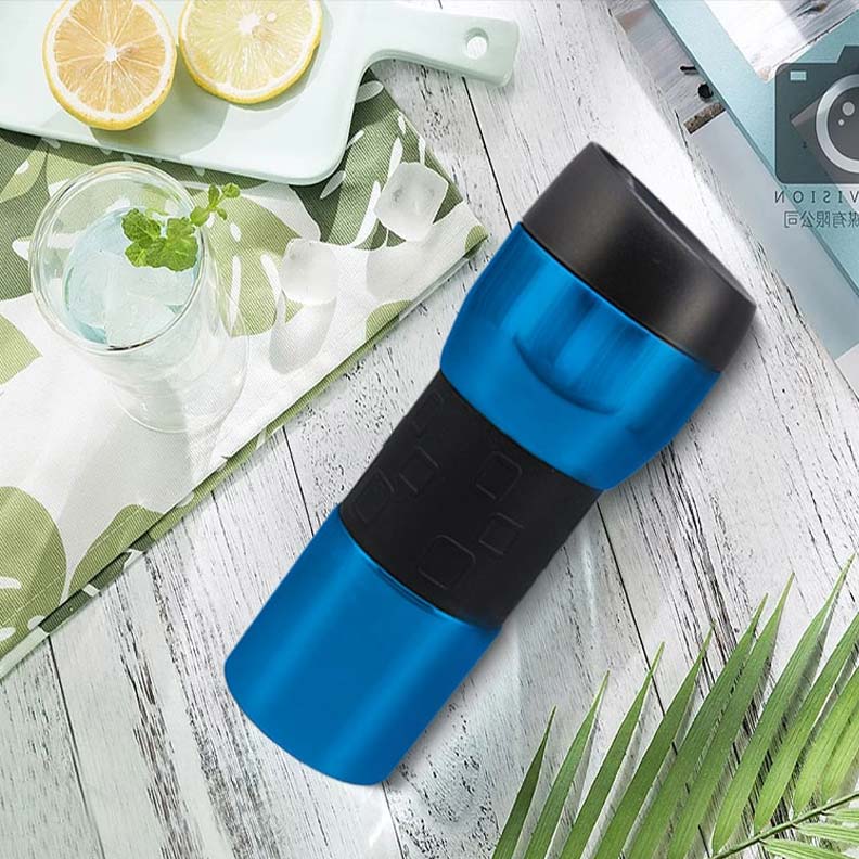 400ml/550ml Coffee Mug Double Layer Leak Proof Flask Thermos Hot Water  Stainless Steel Coffee Cup