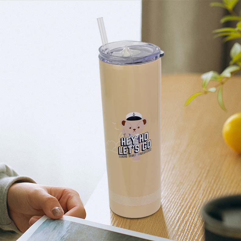 Personalized Tumbler with Handle, Coffee Water Travel Mug, Spill Proof  Lid