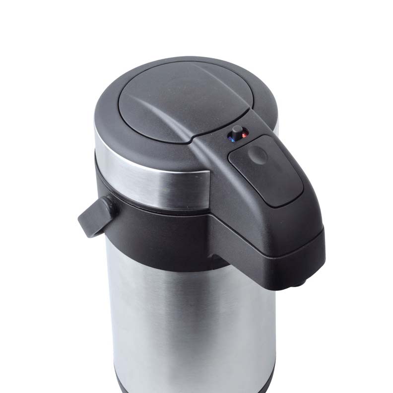 Chinese Manufacturer Double Wall Stainless Steel Air Pressure Vacuum Coffee Pot Thermos