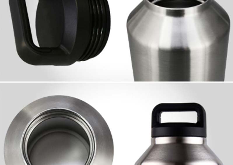 Features of Advanced Customization 304 Stainless Steel Sport Bottle With Hanger Large Capacity
