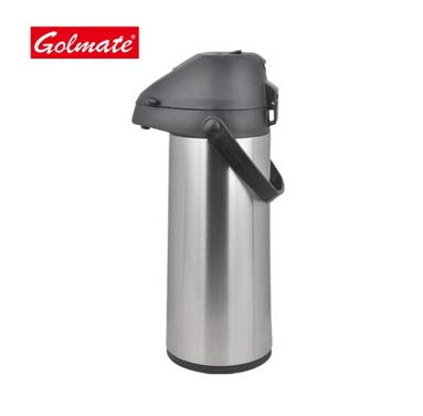 Wholesale 1.9L Classic Design Thermos Vacuum Insulated Double Wall Thermal Coffee Pump Airpot