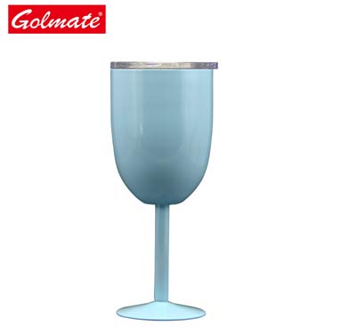 250ml Personalized Colorful Stainless Steel Goblet Wine Cup