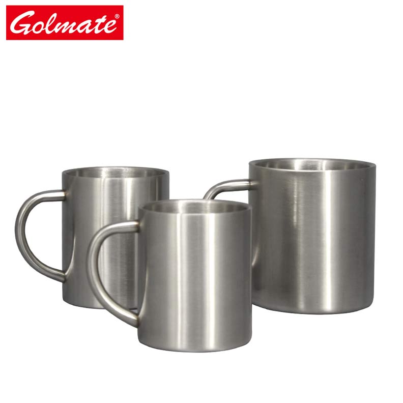 400ml Stainless Steel Double Wall Metal Coffee Beer Cup