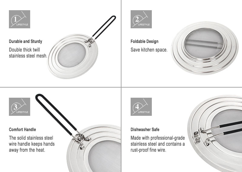Features of Kitchen Food-grade Stainless Steel Steamer for Cooking