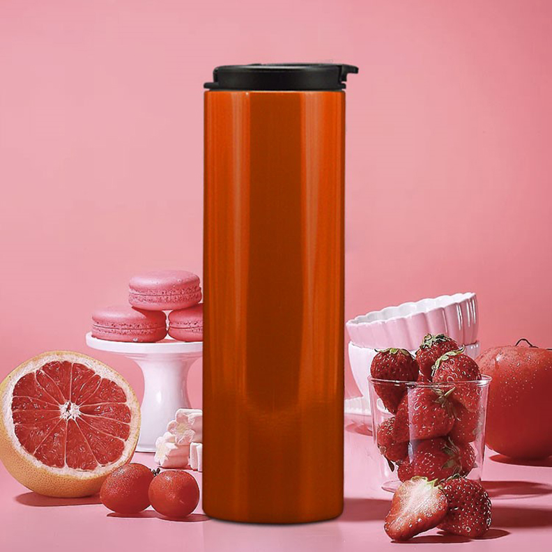 304 SS Double Wall Insulated Straight Body Travel Car Mug