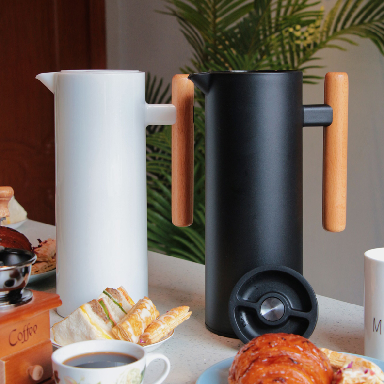 Wholesale Glass Liner Vacuum Jug Thermos Coffee Carafe