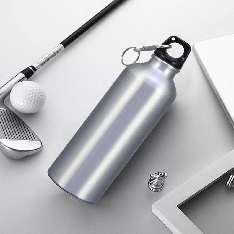 Single Wall Aluminum Water Bottle