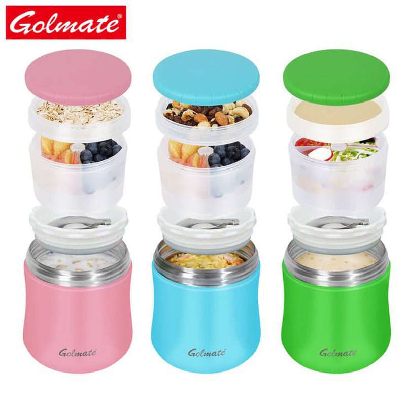 Stainless Steel Insulated 2in1  Yogurt Pot