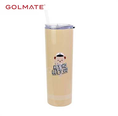 Eco Portable Leak Proof Skinny Water Mug With Handle