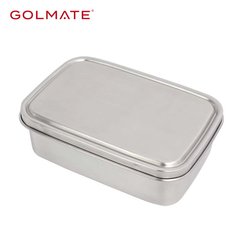 18/8 Stainless Steel Lunch Box Bento Classic Lunch Box