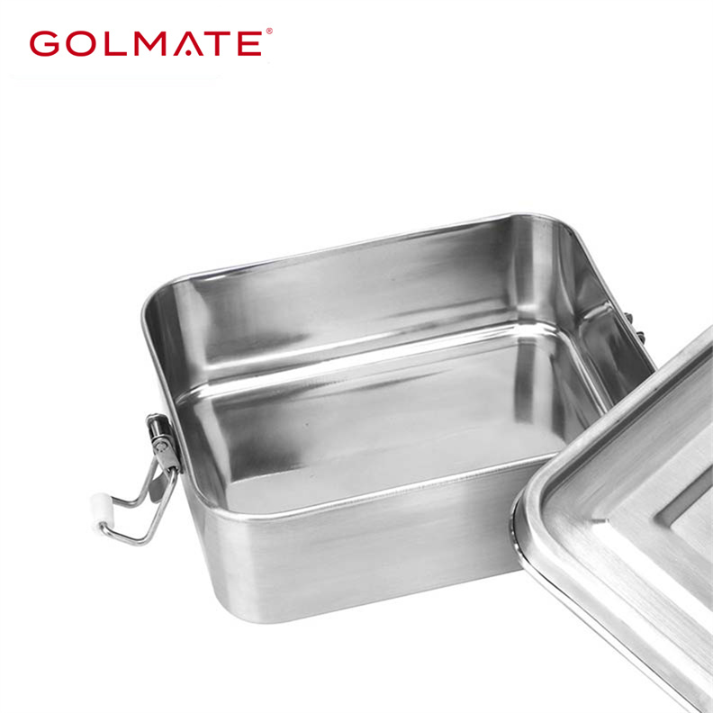 18/8 Stainless Steel Lunch Box Food Container Bento