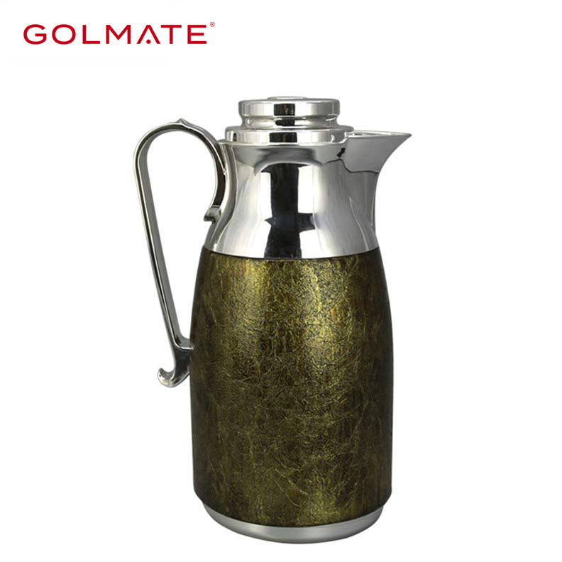 1L Large Capacity Nordic Thermal Insulation Kettle Household Thermal  Insulation Pot Glass Liner Thermos Hot Water Bottle 