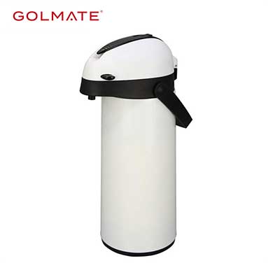 Golmate Household PP Glass Liner Air Pump Airpot Flask
