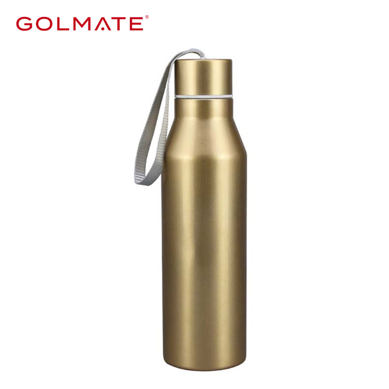 10oz Personalized Insulated Coffee Flask Water Bottle With Rope