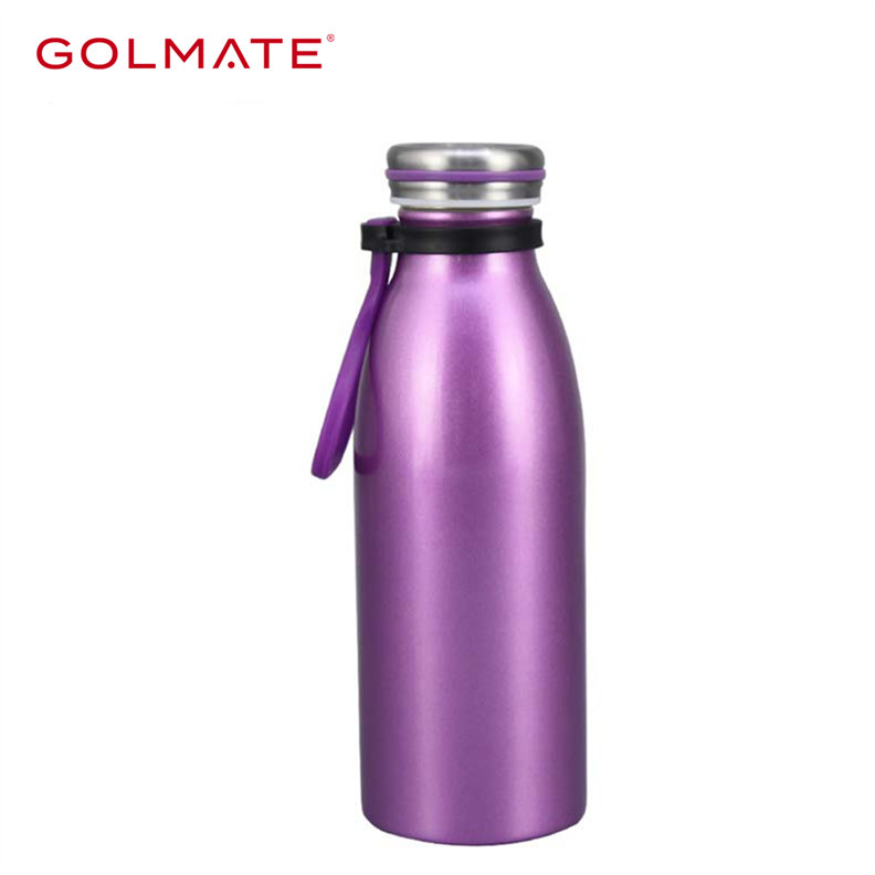 Stainless Steel Insulated Milk Tea Coffee Thermal Flasks Bottle With Lid