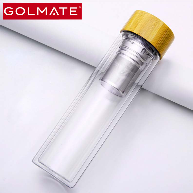 Borosilicate Glass Water Bottle Infuser