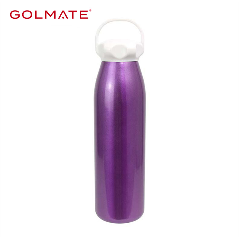 Wholesale Golmate Customized Color High Quality Food Grade Double Wall Stainless Steel Water Bottle