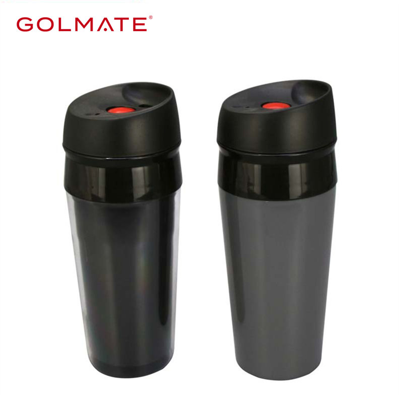 400ML Direct Drink Plastic Vacuum Travel Mug