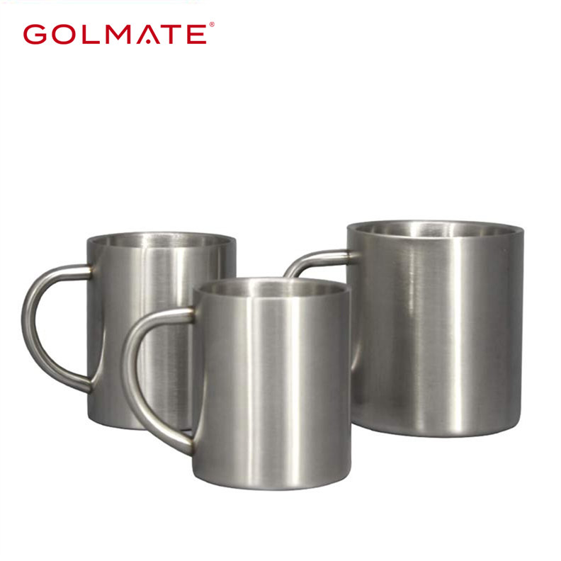400ml Stainless Steel Double Wall Metal Coffee Beer Cup