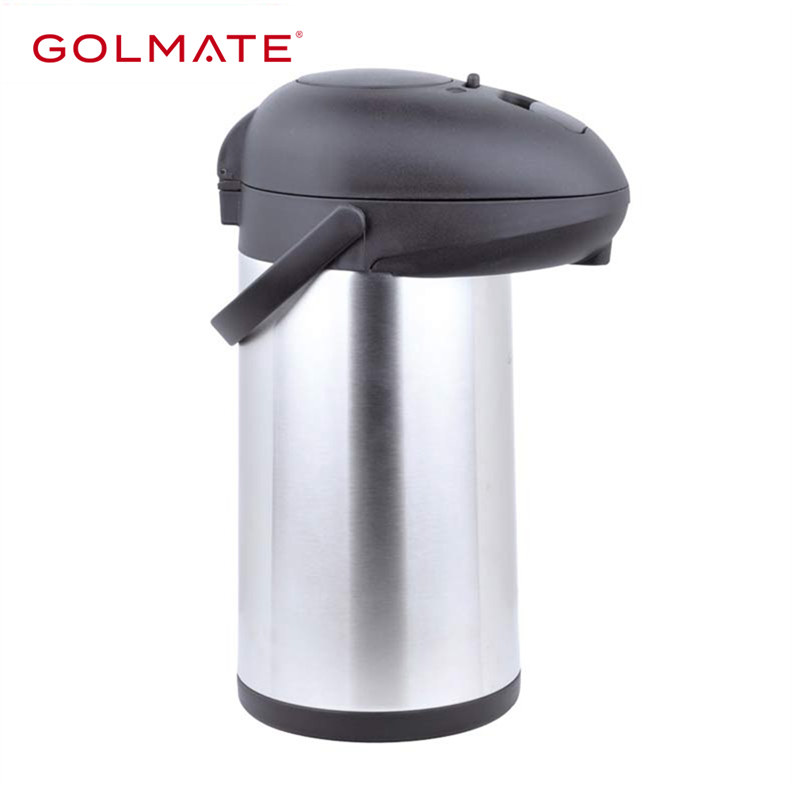 Promotion Low Price Stainless Steel Body Air Pressure Vacuum Flask Airpot
