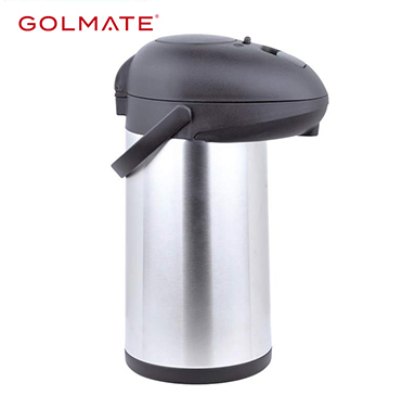 3L/5L LIT STAINLESS STEEL AIRPOT HOT TEA COFFEE DRINKS VACUUM FLASK JUG  PUMP NEW