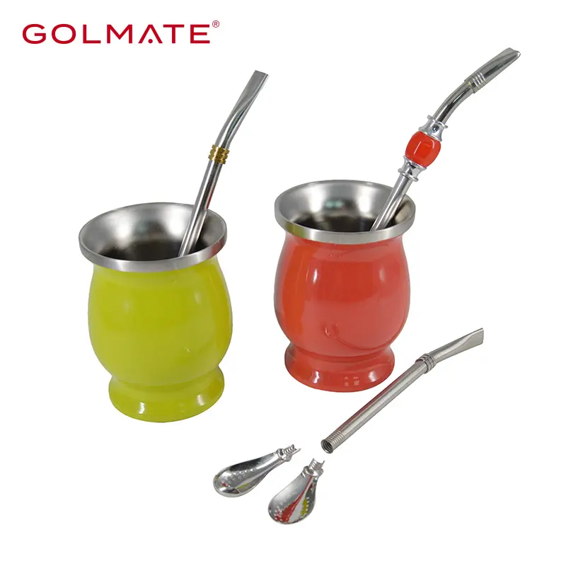 Yerba Mate Cup and Bombilla Set Supplier