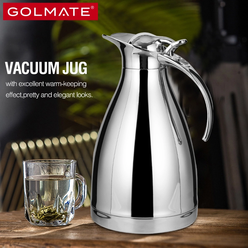 Wholesale 201SS 1L Vacuum Jugs with Zinc Alloy Handle