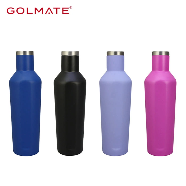 Wholesale Wine Bottle Shape Flask Stainless Steel Water bottle