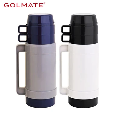 Vacuum flask with 2 cups  Magellan Creative Branding Solutions