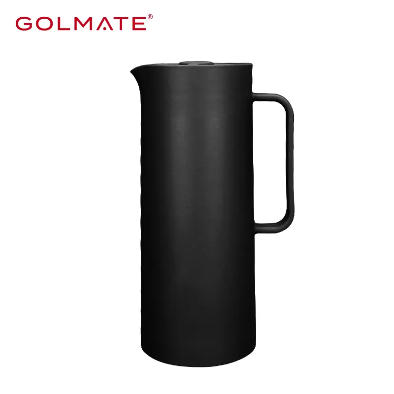 Wholesale 1L Patented Designed Glass Linered Vacuum Jug with Plastic Shell