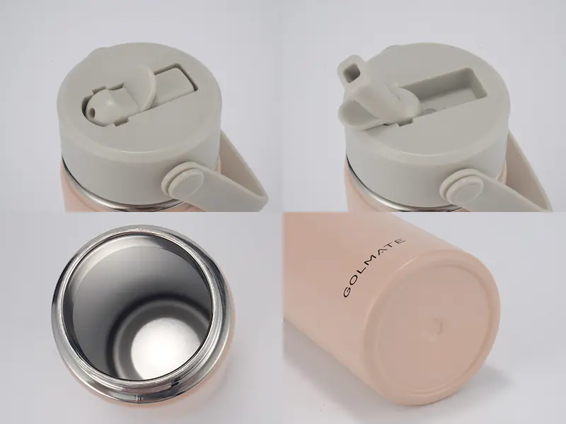 Features of Golmate Insulated Water Bottle Straw Lid with Wide Mouth Large Capacity
