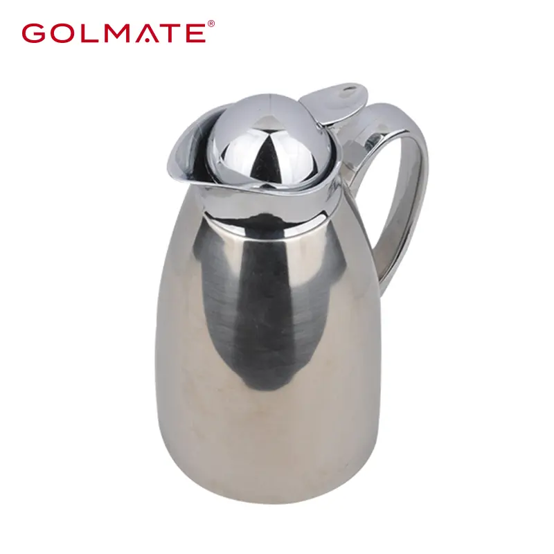Hot Sale 1L Glass Linered Vacuum Jug with Stainless Steel Shell