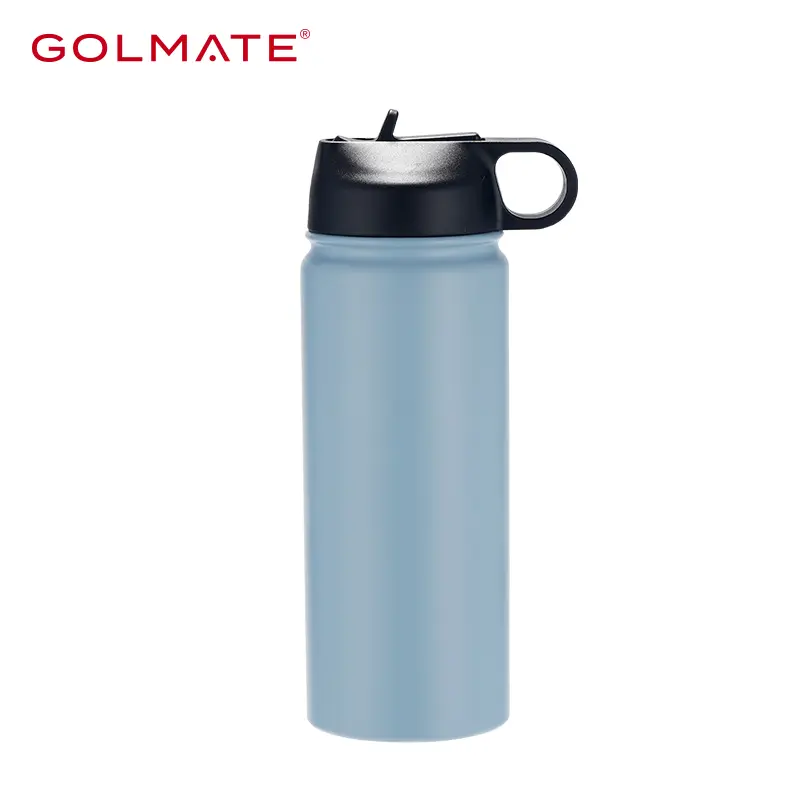 Wholsale Stainless Steel Water Bottle with Straw Lid & Multiple Size Available