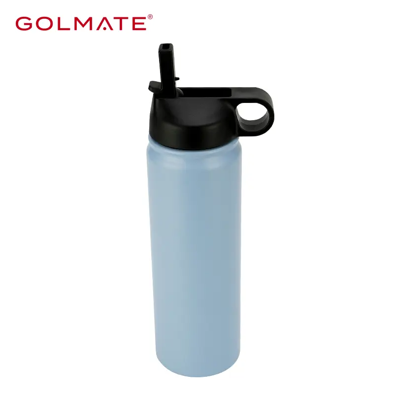 Wholsale Stainless Steel Water Bottle with Straw Lid & Multiple Size Available