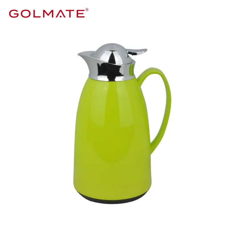 Double Wall Glass Linered Vacuum Jug with Painted Stainless Steel Shell