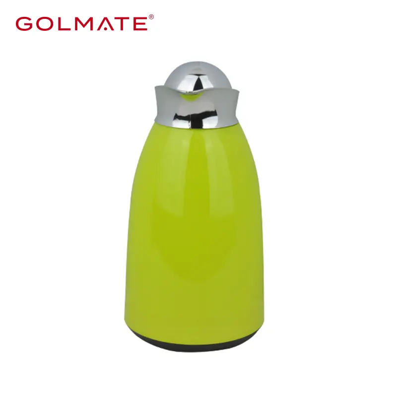 Double Wall Glass Linered Vacuum Jug with Painted Stainless Steel Shell