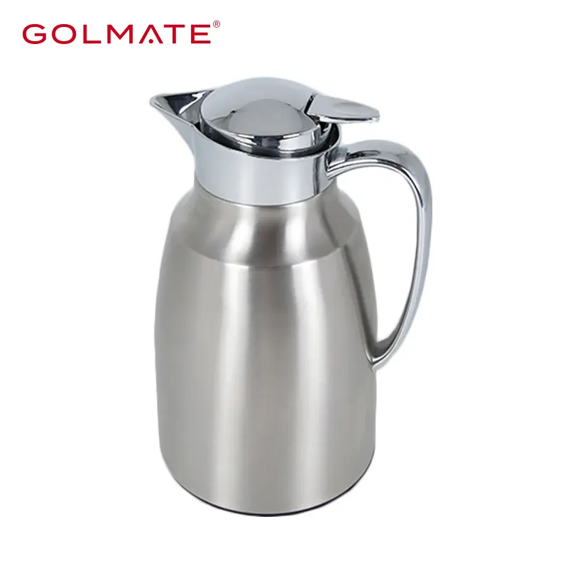 customizable glass linered vacuum thermos coffee jug 1l 2
