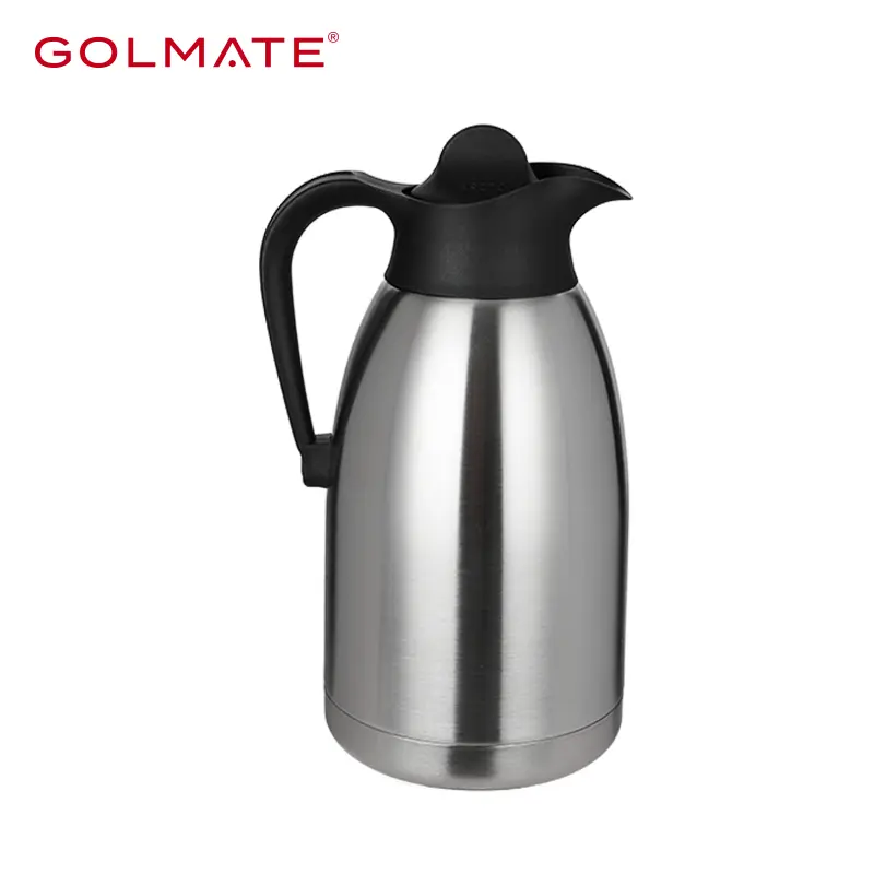 stainless steel thermal coffee carafe double walled vacuum tea carafe 2l 1
