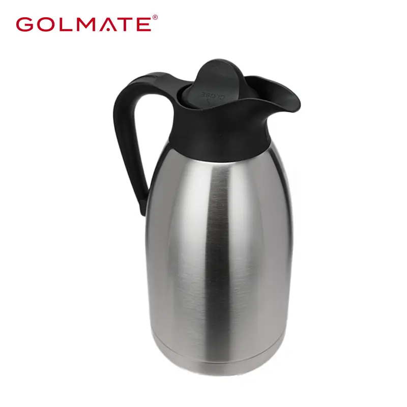 stainless steel thermal coffee carafe double walled vacuum tea carafe 2l 2