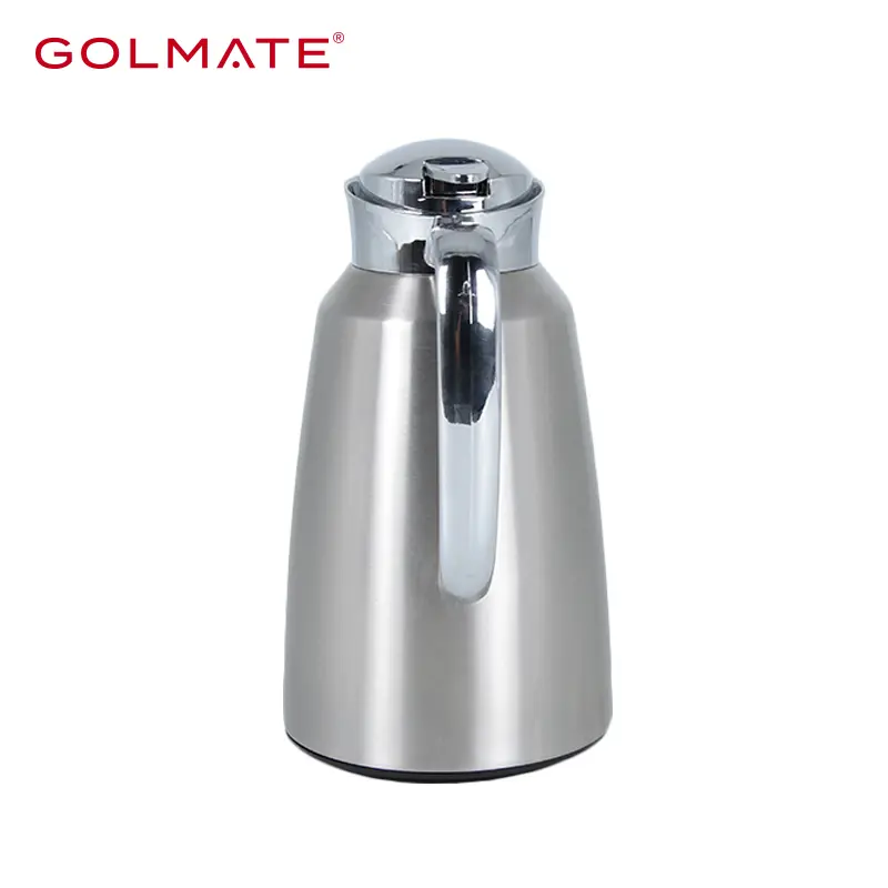 Top-of-line Quality Stainless Steel Thermos Coffee Carafe with Glass Liner