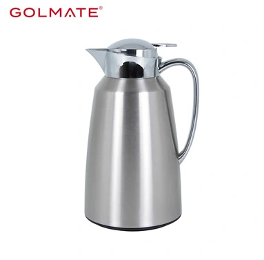 Top-of-line Quality Stainless Steel Thermos Coffee Carafe with Glass Liner