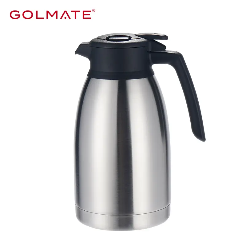Wholesale Household Stainless Steel Coffee Tea Carafe with PP Lid